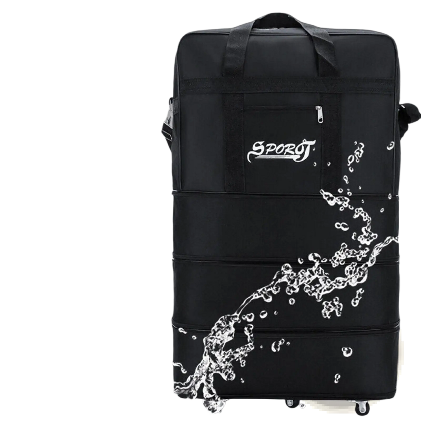 42 Inch Expandable Lightweight Rolling Travel Suitcase