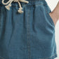 Aaron & Amber - Smocked Waistband Skorts