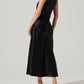 Astr - Ellora Satin Midi Dress