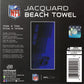 NFL Baltimore Ravens Jacquard 36x72 Sports Cotton Football Beach Towel Two Color