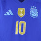 Adidas Argentina 24 Messi #10 Adults Man Blue Soccer Futbol Away Jersey