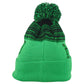 Mexico Country Pom Pom Cuffed Toque Winter Striped Green Logo Beanie Knit Soccer