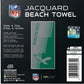 NFL Philadelphia Eagles Jacquard 36x72 Sports Cotton Football Beach Towel NW