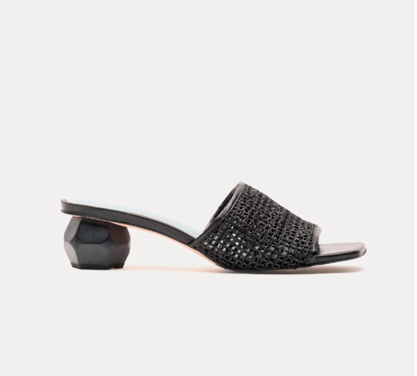 Frances Valentine - Women's Raffia Mesh Slide Sandal