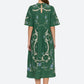 Sea - Vesna Embroidery Short Sleeve Dress