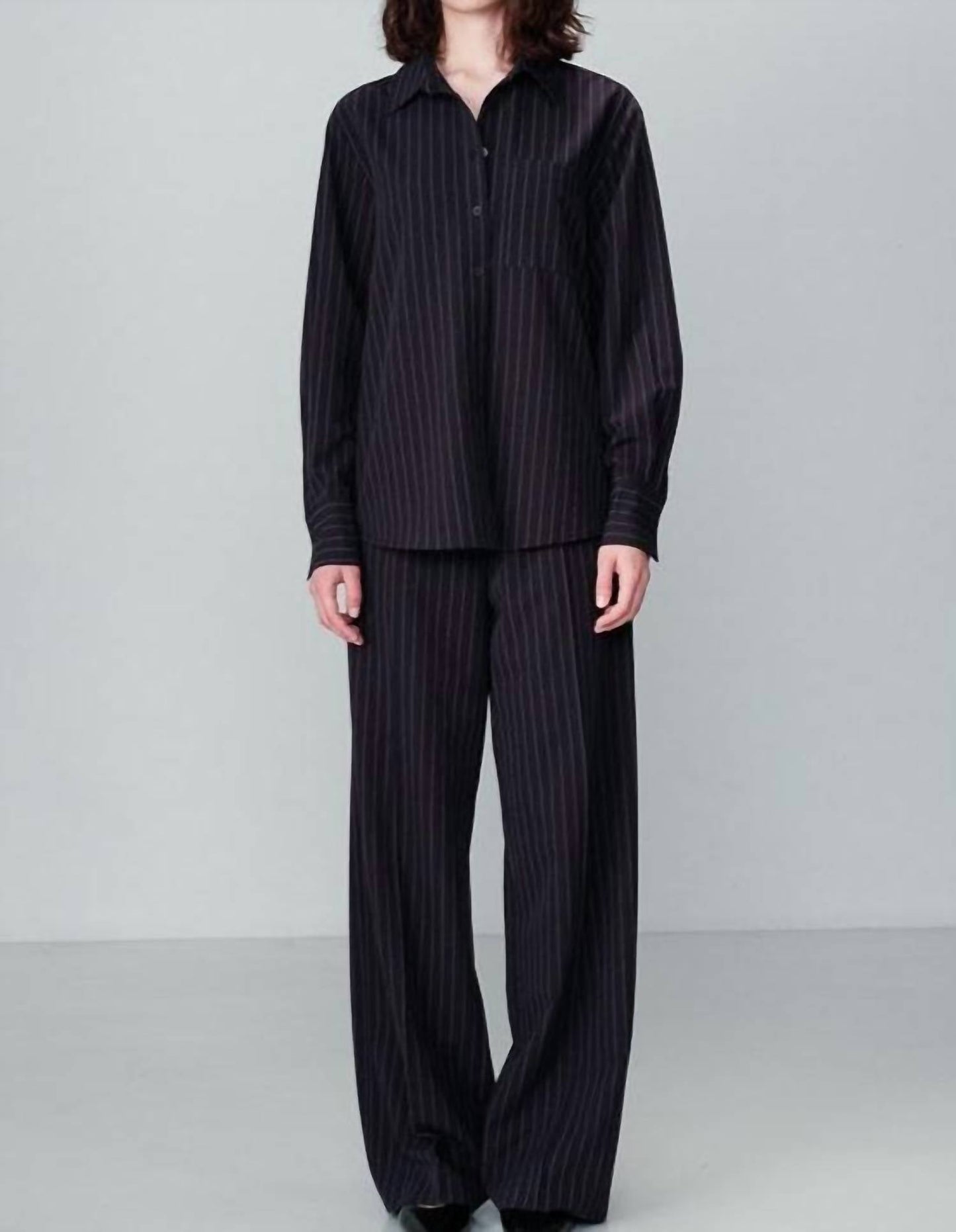 Grace & Mila - Nawelle Pinstripe Shirt