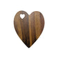 Creative Gifts International - Heart Shaped Acacia Wood Board