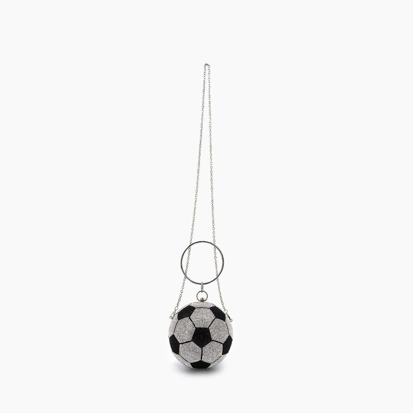 Like Dreams - Women's Striker Rhinestone Soccer Clutch Bag