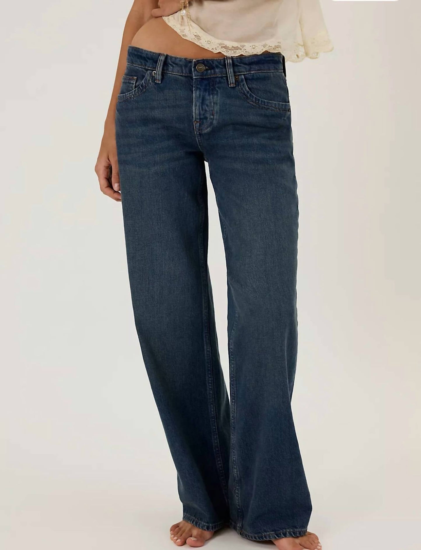 Free People - Tennessee Low Rise Boyfriend Jeans