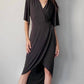 Lblc The Label - Courtney V Neck Dress