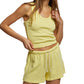 Perfectwhitetee - Layla French Terry Sweat Shorts