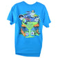 Group Therapy Sharks Drinks Tropical Fishing Beach Shirt Tshirt Tee Blue
