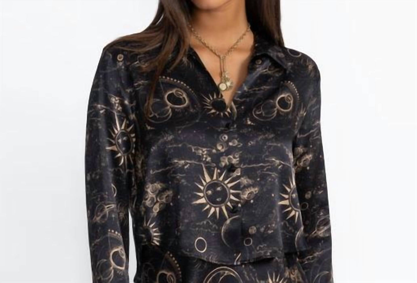 Johnny Was - CROPPED OVERSHIRT MINA