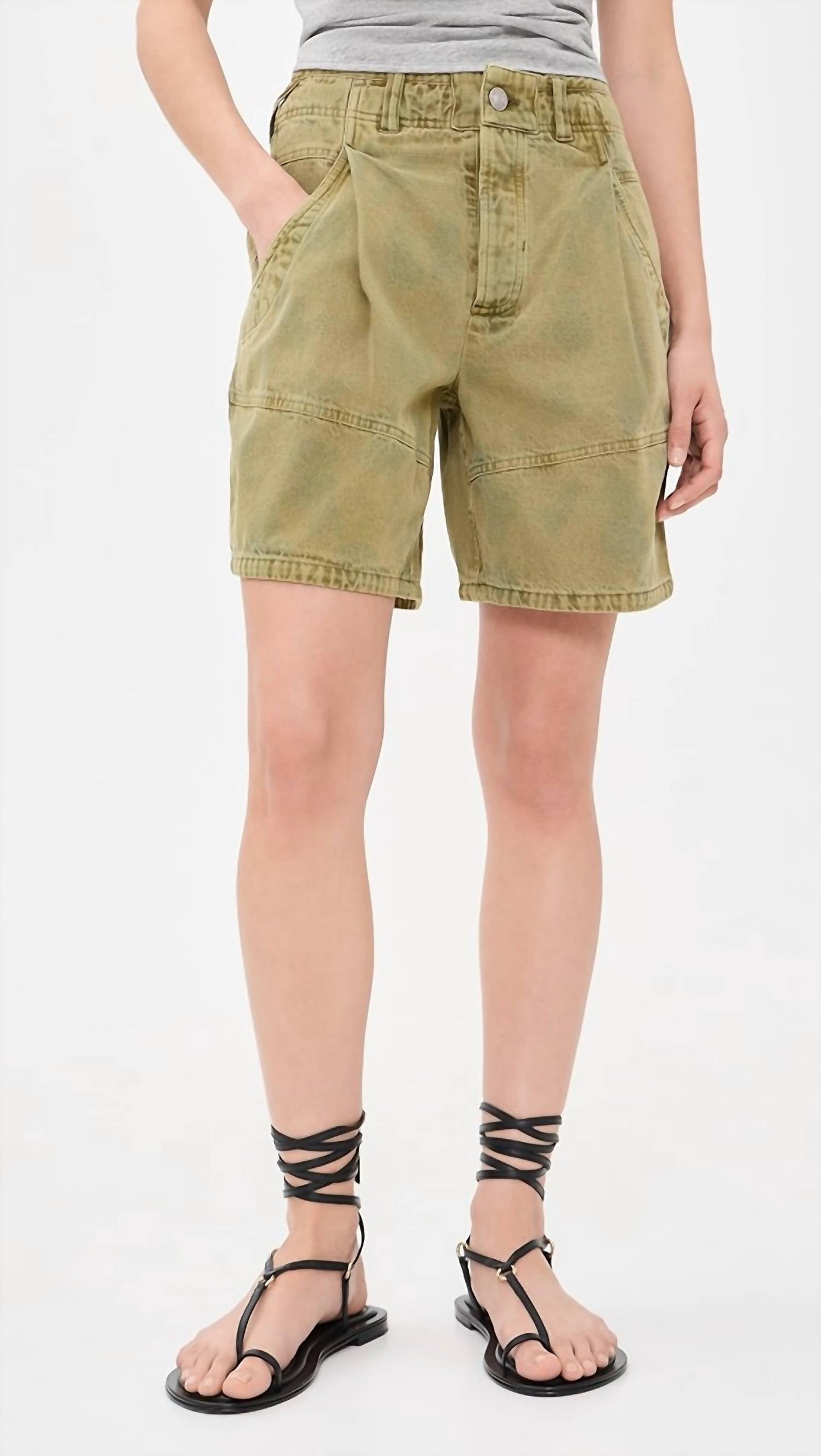 Free People - Wild Rebel Barrel Shorts