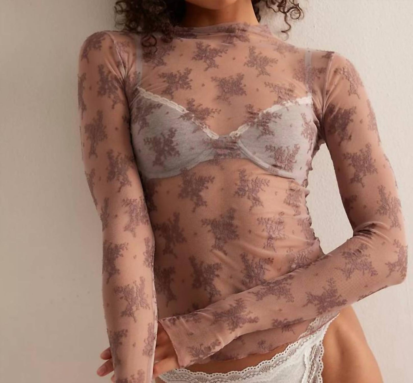 Free People - Two Tone Lady Lux Layering Top