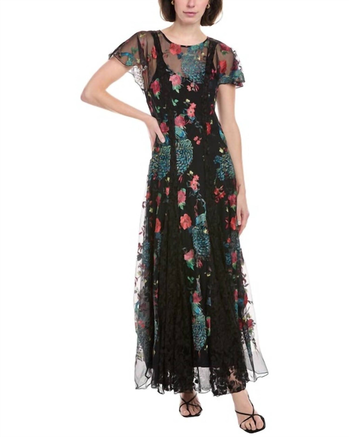 Johnny Was - MAZZY INSERT SLIP ZERU DRESS