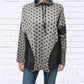 Kozan - Polka Dot Contrast Panel Hoodie
