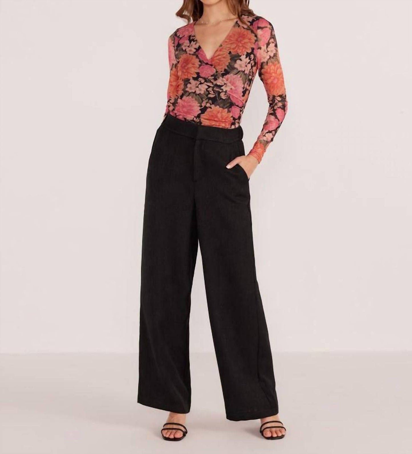 Minkpink - Yvaine Mesh Wrap Top