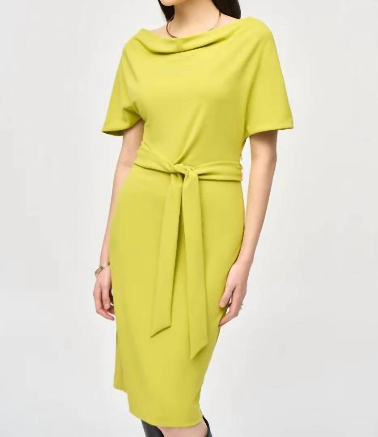 Joseph Ribkoff - Scuba Crepe Belted Dress