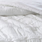 5 Piece Microfiber Ruffled Comforter Set - White California King