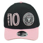 MLS Inter Miami Messi #10 Goat Futbol Adjustable Two Colors Adults Hat Cap