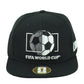 Fifa World Cup 2026 Soccer Football Black Snapback Adults Flat Bill Hat Cap