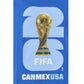 2026 Fifa World Cup Can Mex USA Blue Youth Soccer Futbol Tshirt Tee