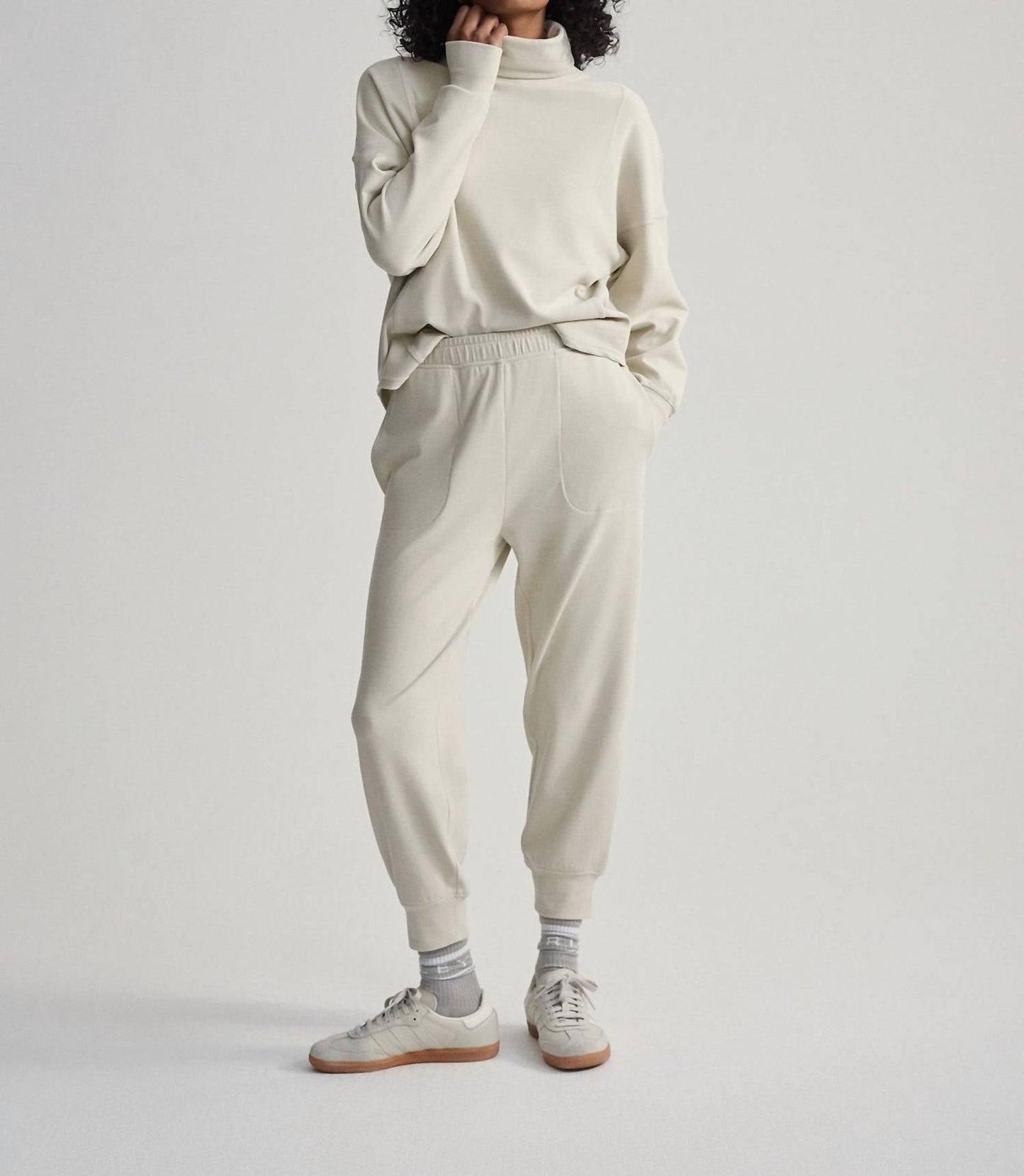 Varley - 25" Brushed Rib Slim Cuff Pant