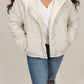 Wishlist - Padded Sherpa Collar Jacket