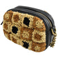 Tory Burch - Kira Straw Patchwork Crossbody Camera Bag