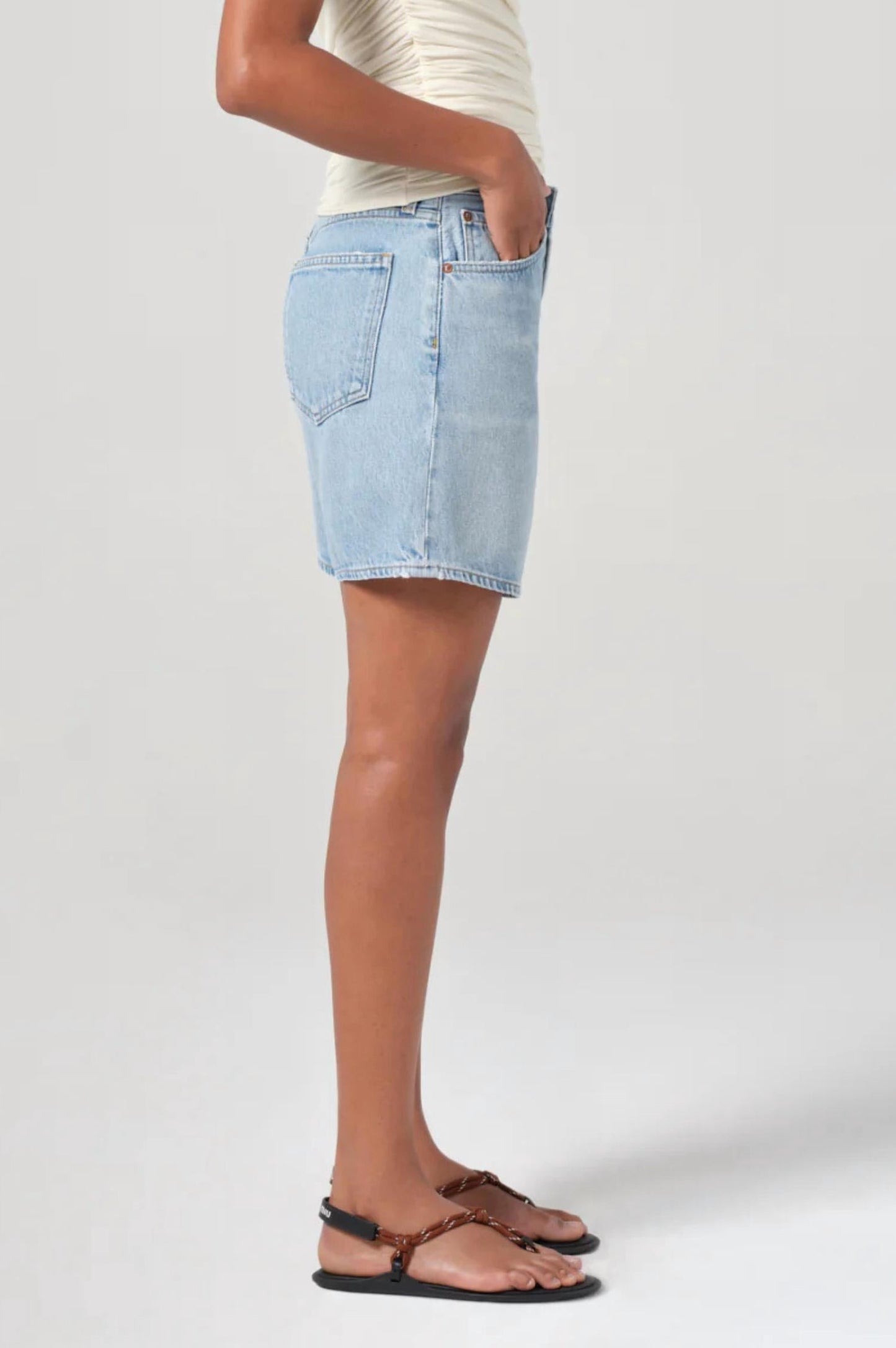 Agolde - Dame Wide-leg Shorts