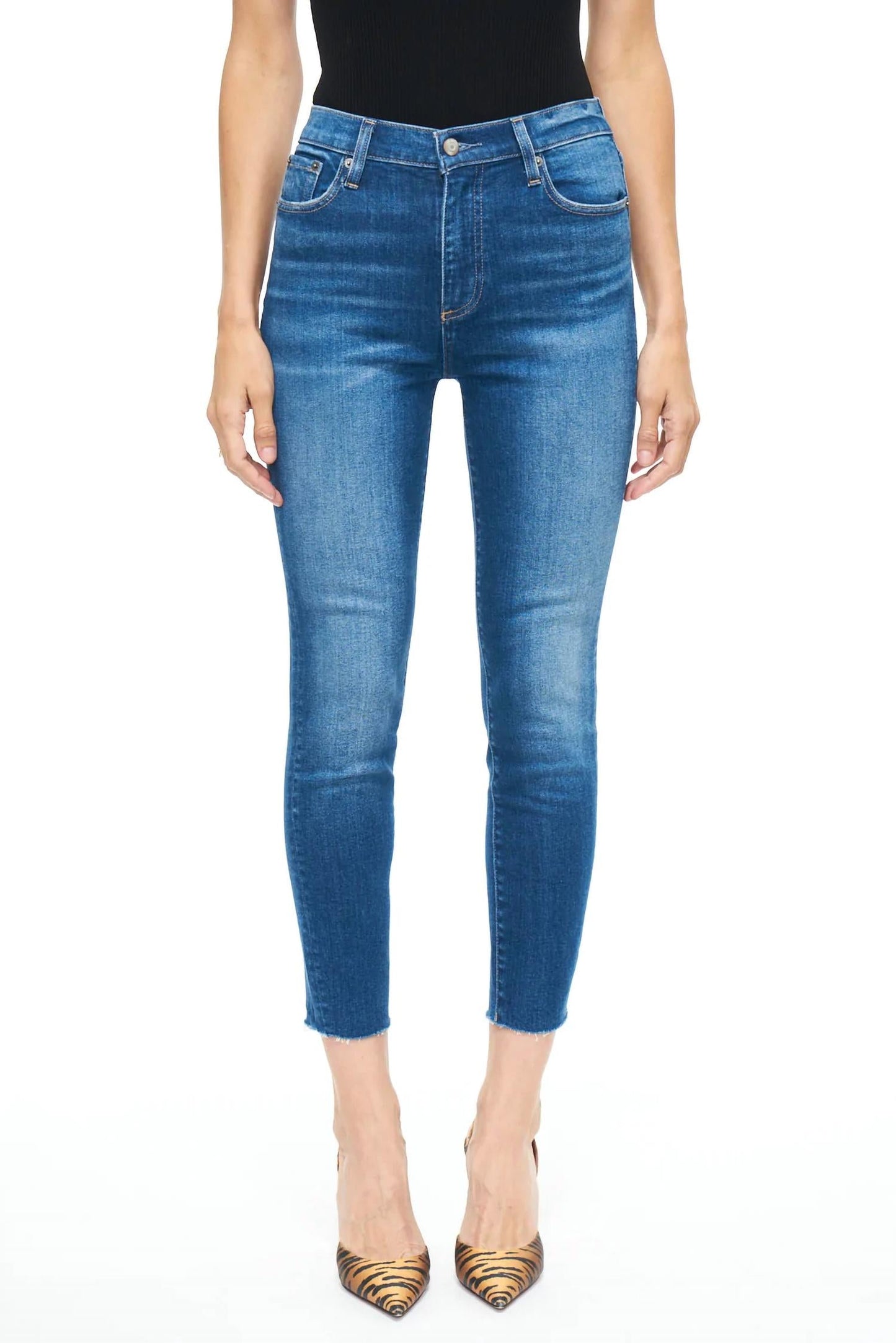 Pistola - Aline High Rise Skinny Crop Jeans