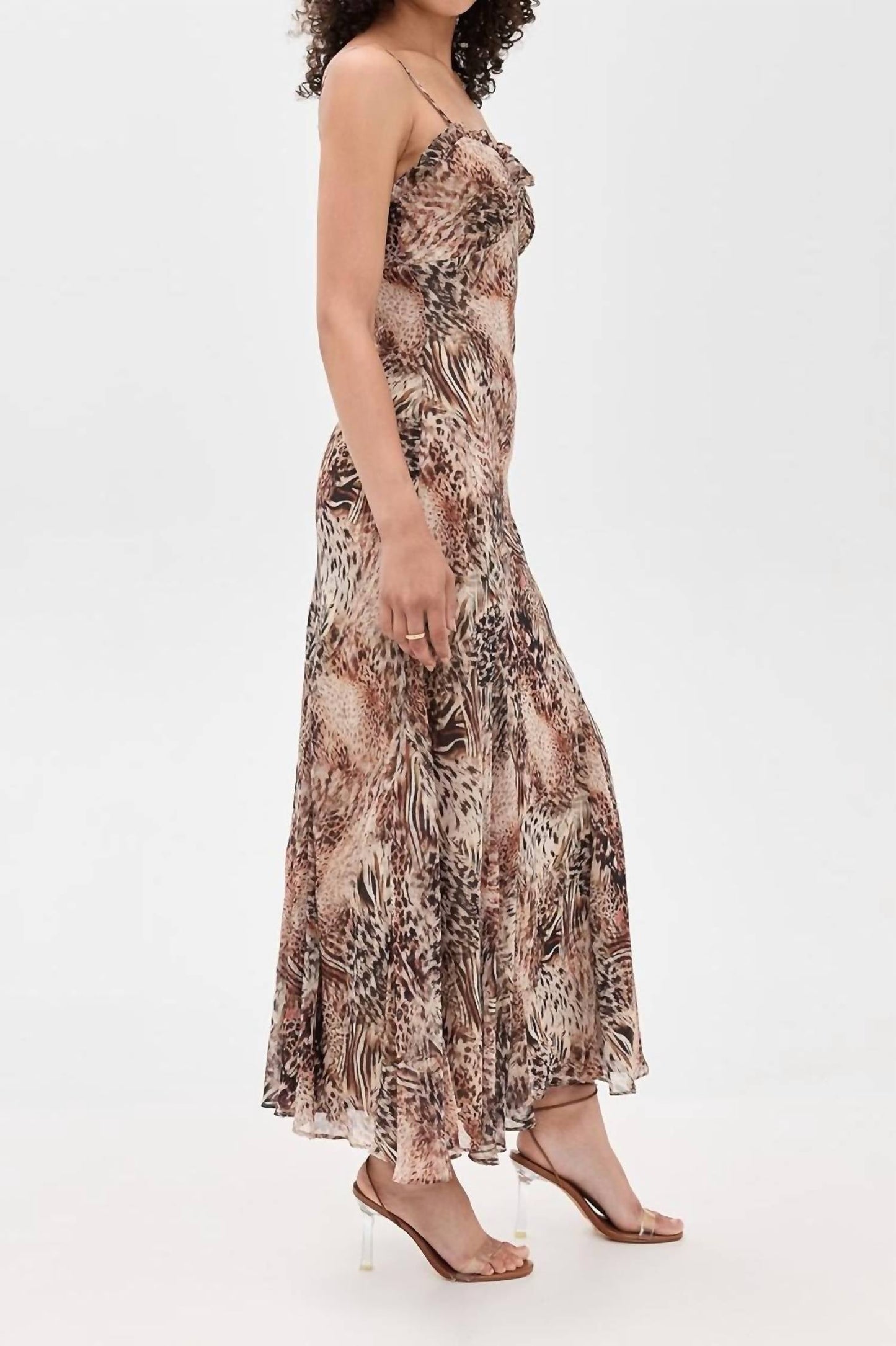 Astr - Maeryn Ruffle Maxi Dress