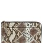 Women's Nordstrom Zip Top Leather Pouch Black