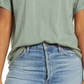 Caslon(R) Tie Sleeve T-Shirt In Green Dune Size X-Small