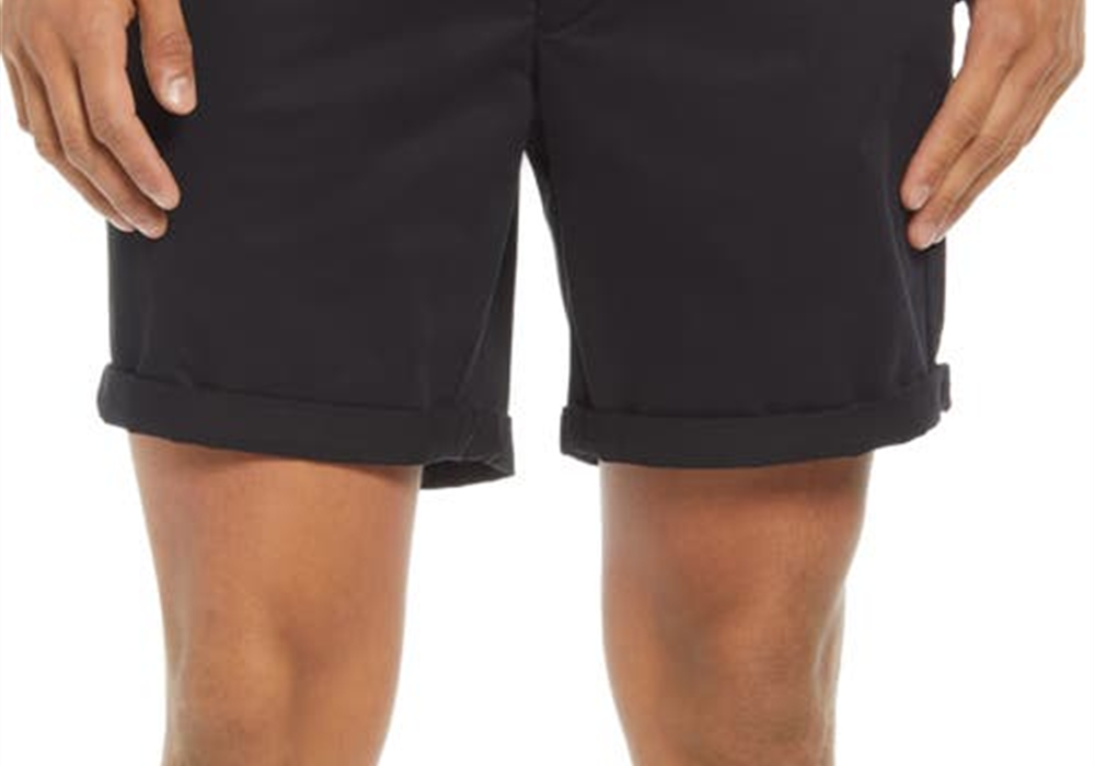 Open Edit Size 38 Black Skinny Chino Shorts