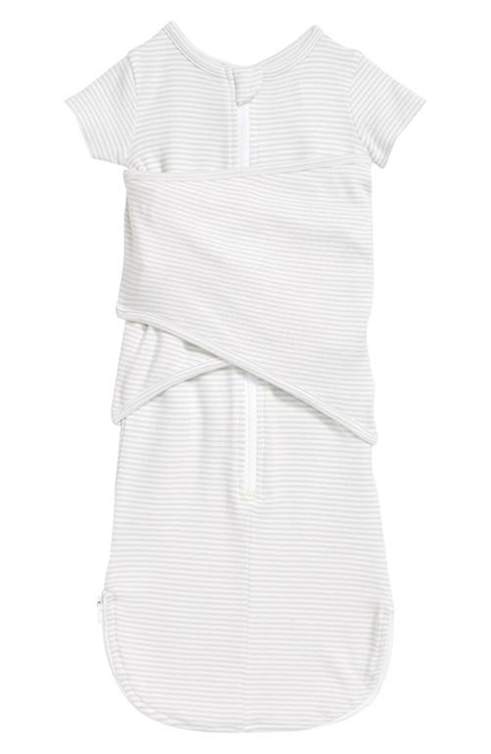 Nordstrom Cotton Wrap Swaddle Green Hush Mini Stripe Size One Size