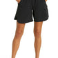 Zella Women's Black Getaway Bermuda Shorts Size Small