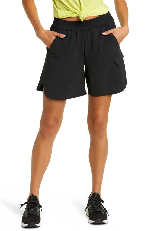 Zella Women's Black Getaway Bermuda Shorts Size Small