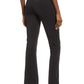 Medium Size Black Open Edit Sheen Knit Flare Pants
