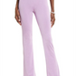 Open Edit X-Small Purple Spectre Sheen Knit Flare Pants