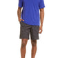 Zella Bluffs Board Shorts - Blue Weather Tiled Elm Print, Size XS