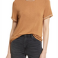 Treasure & Bond Women's Tan Thrush-Ivory Dove T-Shirt Size X-Small
