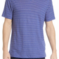 Johnny Collar Linen Polo - Blue C Tioga Stripe Size XXL