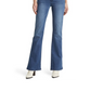 Caslon Women's Blue High Waist Flare Leg Jeans Size 16