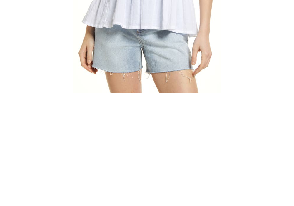 Treasure & Bond Women's White Ruffle Strap Tank Size X-Small