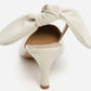 Flattered - Women's Franchesca Bow Leather Heels