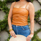 Buddylove - Jolie Vegan Leather Cropped Tank Top