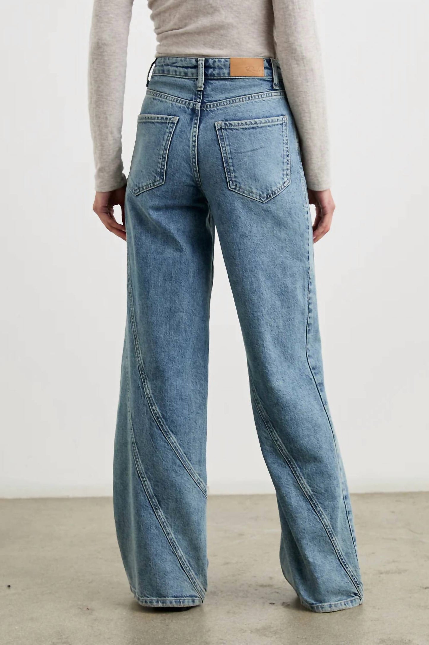 Rails - Getty Twist Seam Wide Leg Jeans