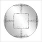 Round Wall-Mounted Mirror